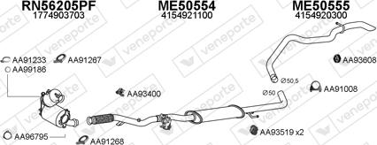 Veneporte 500483 - Ispušni sistem www.molydon.hr