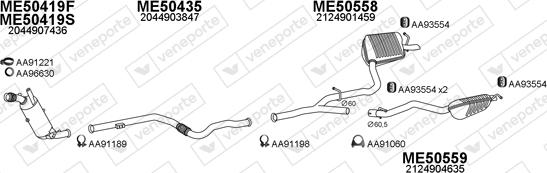 Veneporte 500487 - Ispušni sistem www.molydon.hr
