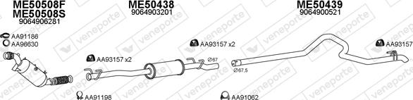 Veneporte 500431 - Ispušni sistem www.molydon.hr