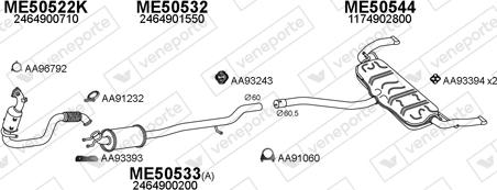 Veneporte 500473 - Ispušni sistem www.molydon.hr
