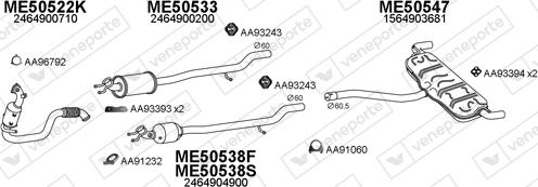 Veneporte 500477 - Ispušni sistem www.molydon.hr