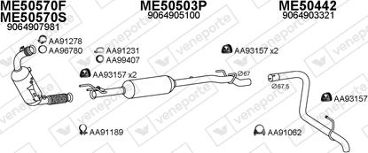 Veneporte 500510 - Ispušni sistem www.molydon.hr