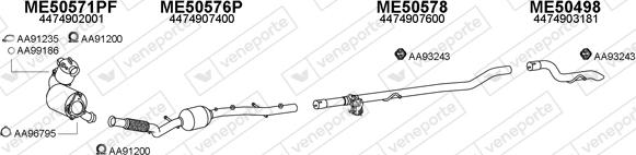 Veneporte 500513 - Ispušni sistem www.molydon.hr