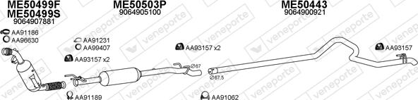 Veneporte 500399 - Ispušni sistem www.molydon.hr