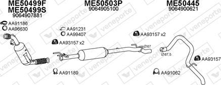 Veneporte 500396 - Ispušni sistem www.molydon.hr