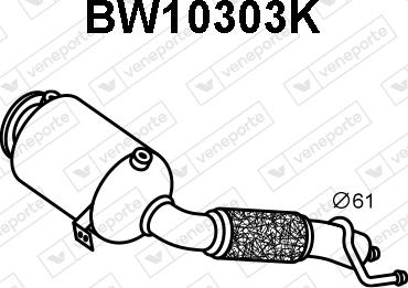 Veneporte BW10303K - Katalizator www.molydon.hr