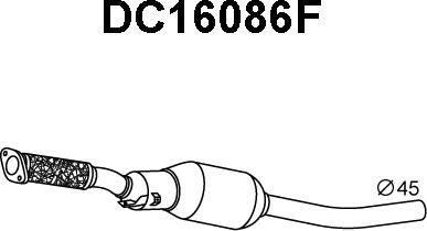 Veneporte DC16086F - DPF filter, filter čestica www.molydon.hr