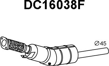 Veneporte DC16038F - DPF filter, filter čestica www.molydon.hr