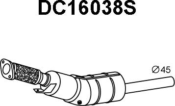 Veneporte DC16038S - DPF filter, filter čestica www.molydon.hr