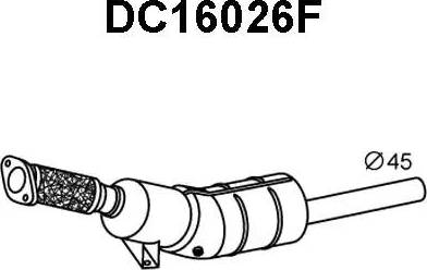 Veneporte DC16026F - DPF filter, filter čestica www.molydon.hr