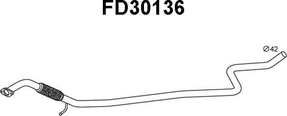 Veneporte FD30136 - Ispušna cijev www.molydon.hr
