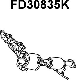 Veneporte FD30835K - Katalizator ispušne grane www.molydon.hr