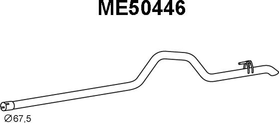 Veneporte ME50446 - Ispušna cijev www.molydon.hr