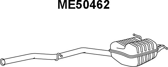 Veneporte ME50462 - Zadnji Ispušni lonac www.molydon.hr