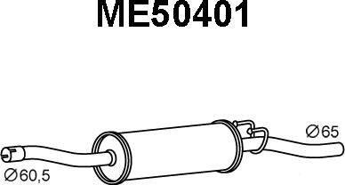 Veneporte ME50401 - Zadnji Ispušni lonac www.molydon.hr