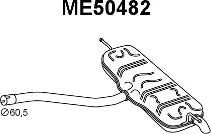 Veneporte ME50482 - Zadnji Ispušni lonac www.molydon.hr
