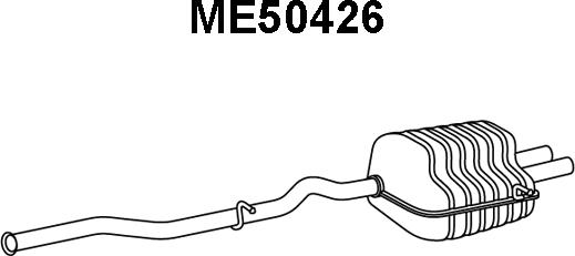 Veneporte ME50426 - Zadnji Ispušni lonac www.molydon.hr