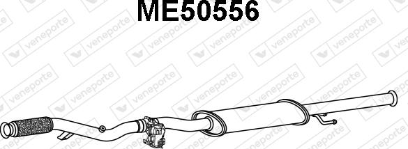 Veneporte ME50556 - Prednji Ispušni lonac www.molydon.hr