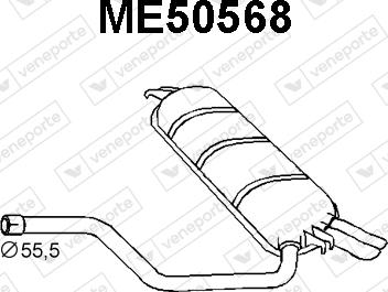 Veneporte ME50568 - Zadnji Ispušni lonac www.molydon.hr