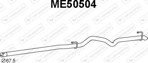 Veneporte ME50504 - Ispušna cijev www.molydon.hr