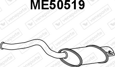 Veneporte ME50519 - Zadnji Ispušni lonac www.molydon.hr