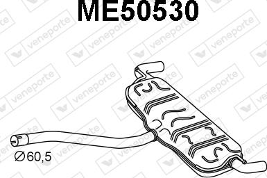 Veneporte ME50530 - Zadnji Ispušni lonac www.molydon.hr