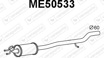 Veneporte ME50533 - Prednji Ispušni lonac www.molydon.hr
