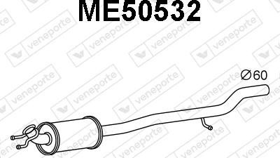Veneporte ME50532 - Prednji Ispušni lonac www.molydon.hr