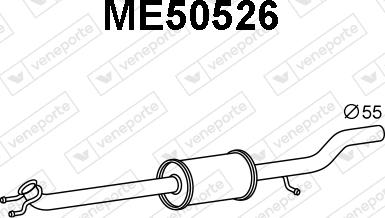 Veneporte ME50526 - Prednji Ispušni lonac www.molydon.hr