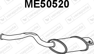 Veneporte ME50520 - Zadnji Ispušni lonac www.molydon.hr