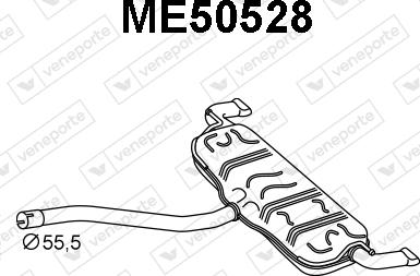 Veneporte ME50528 - Zadnji Ispušni lonac www.molydon.hr
