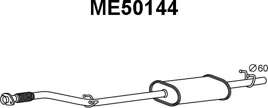 Veneporte ME50144 - Prednji Ispušni lonac www.molydon.hr
