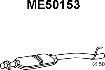 Veneporte ME50153 - Srednji Ispušni lonac www.molydon.hr