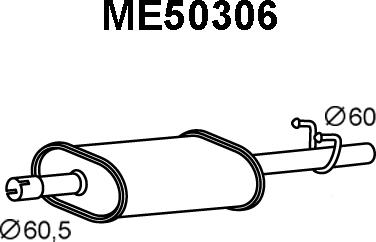Veneporte ME50306 - Zadnji Ispušni lonac www.molydon.hr