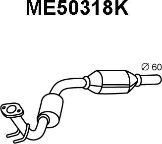 Veneporte ME50318K - Katalizator www.molydon.hr
