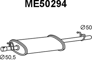 Veneporte ME50294 - Zadnji Ispušni lonac www.molydon.hr
