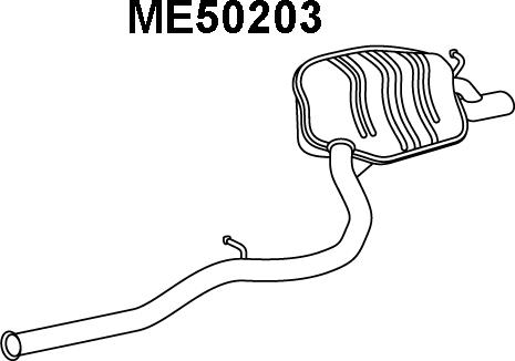 Veneporte ME50203 - Zadnji Ispušni lonac www.molydon.hr