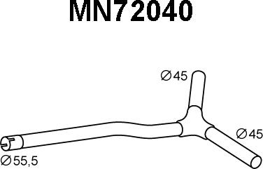 Veneporte MN72040 - Ispušna cijev www.molydon.hr