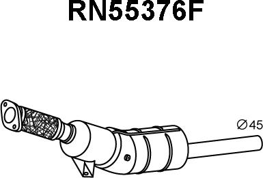 Veneporte RN55376F - DPF filter, filter čestica www.molydon.hr