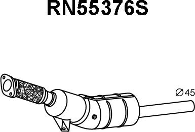 Veneporte RN55376S - DPF filter, filter čestica www.molydon.hr