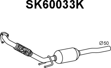 Veneporte SK60033K - Katalizator www.molydon.hr