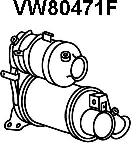 Veneporte VW80471F - DPF filter, filter čestica www.molydon.hr