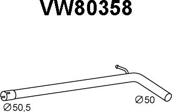 Veneporte VW80358 - Ispušna cijev www.molydon.hr