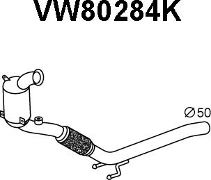 Veneporte VW80284K - Katalizator www.molydon.hr
