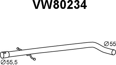 Veneporte VW80234 - Ispušna cijev www.molydon.hr