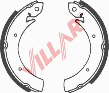 Villar 629.0595 - Komplet kočnica, bubanj kočnice www.molydon.hr