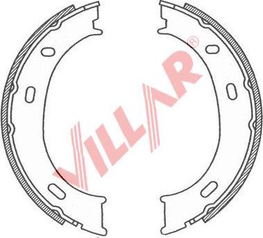 Villar 629.0786 - Komplet kočionih obloga, rucna kočnica www.molydon.hr