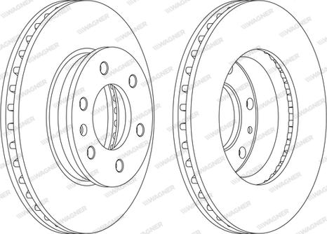 Wagner WGR6310-1 - Kočioni disk www.molydon.hr