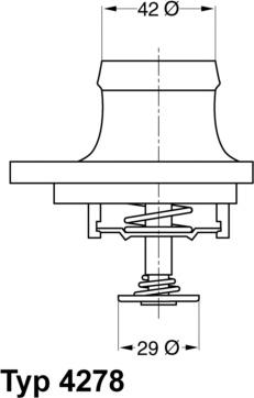 WAHLER 427880D - Termostat, rashladna tekućinu www.molydon.hr