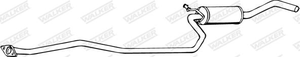 Walker 16091 - Srednji Ispušni lonac www.molydon.hr